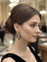 Orecchini Lagriffe Bijoux  Donna in Lega metallica 354.BIANCO - 354.BIANCO